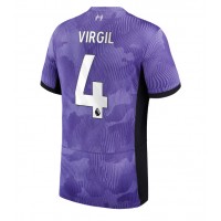 Liverpool Virgil van Dijk #4 Tredje Tröja 2023-24 Kortärmad